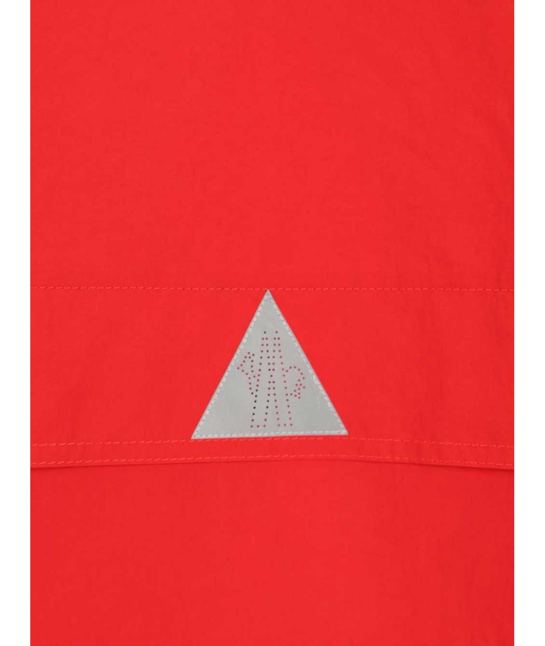 MONCLER GRENOBLE Красная хлопковая куртка, фото 6