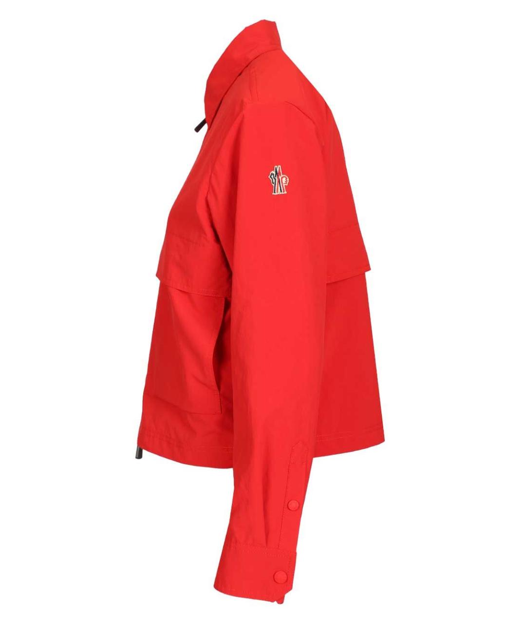 MONCLER GRENOBLE Красная хлопковая куртка, фото 3