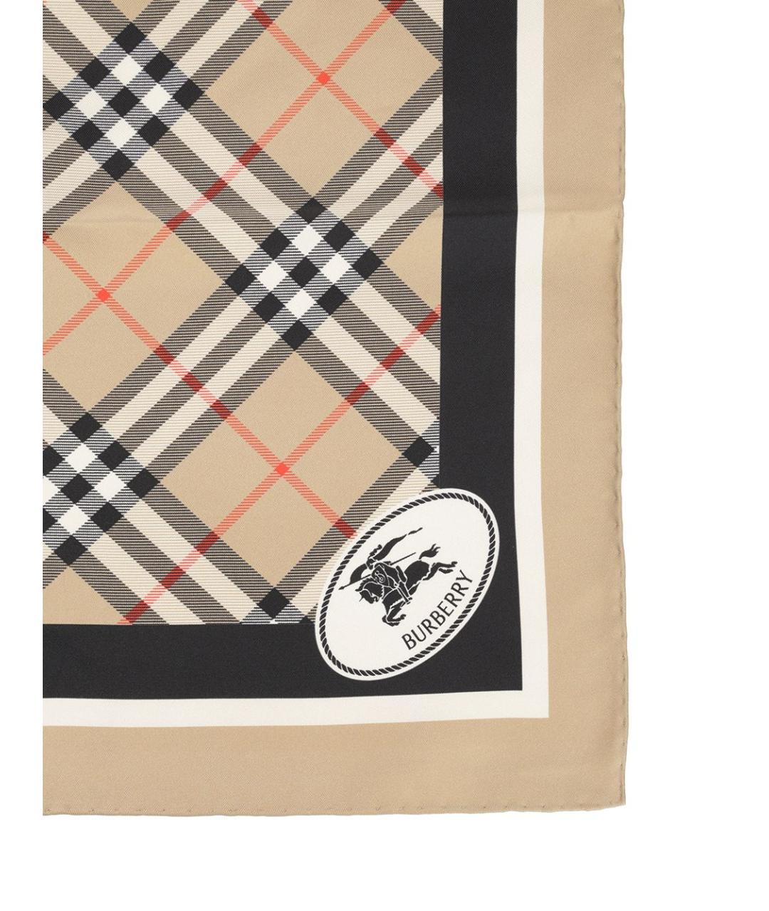 BURBERRY Мульти шелковый шарф, фото 2
