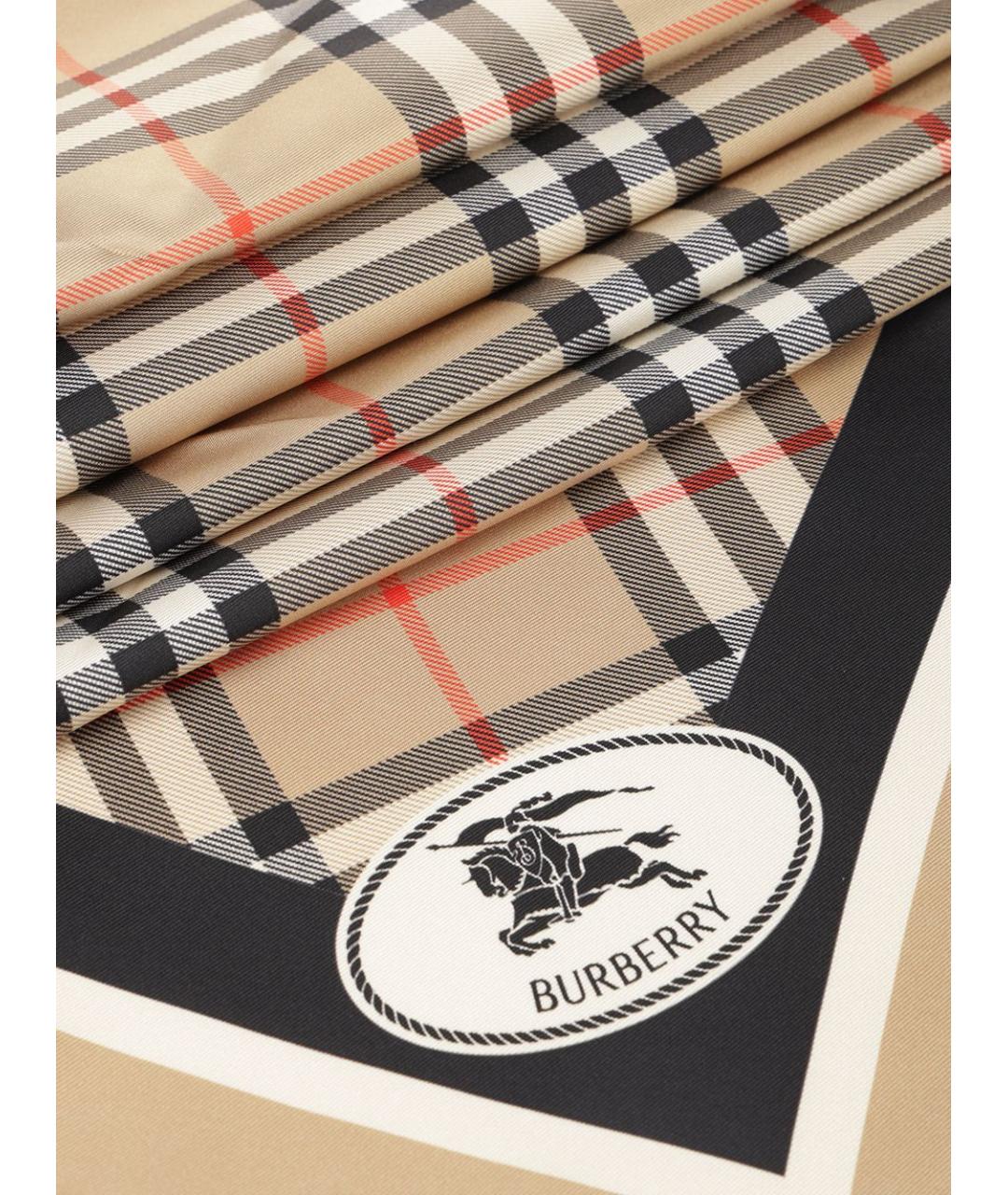 BURBERRY Мульти шелковый шарф, фото 3