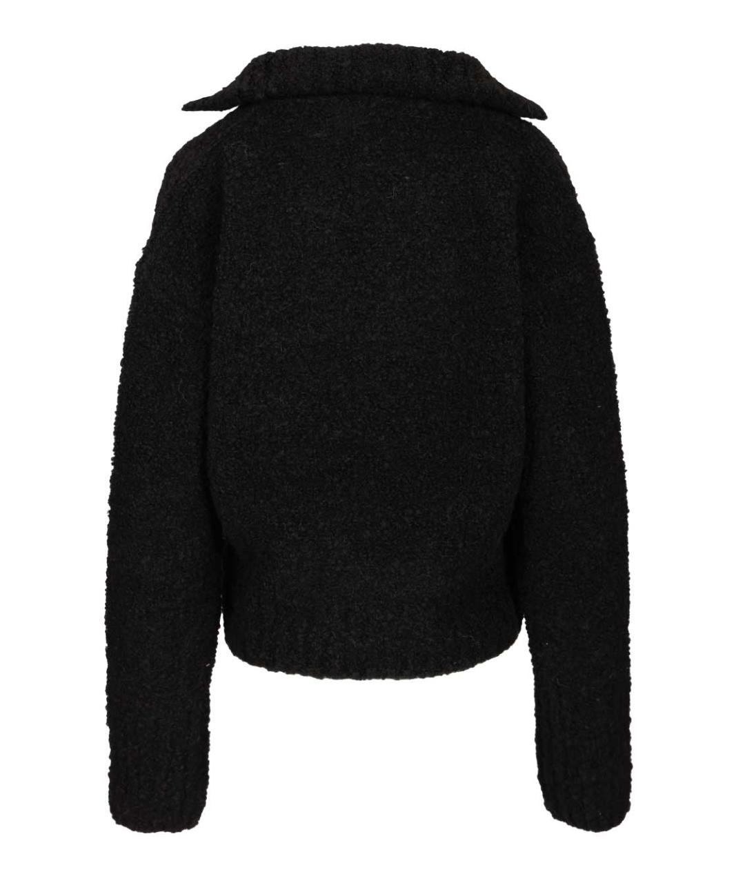 BARENA Черный шерстяной джемпер / свитер, фото 2