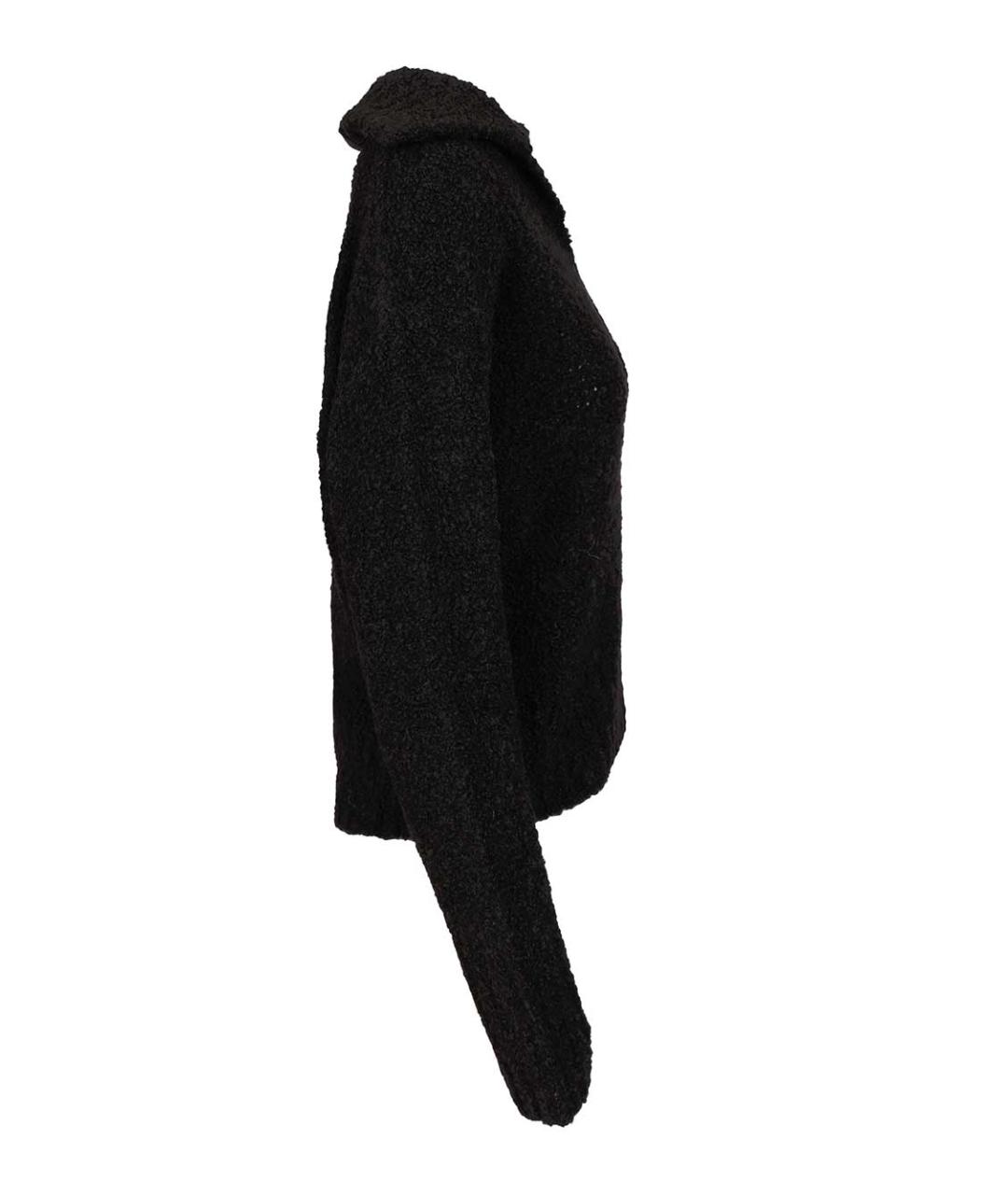 BARENA Черный шерстяной джемпер / свитер, фото 3