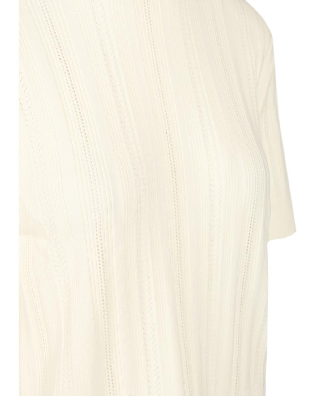 FILIPPA K Белая вискозная футболка, фото 4