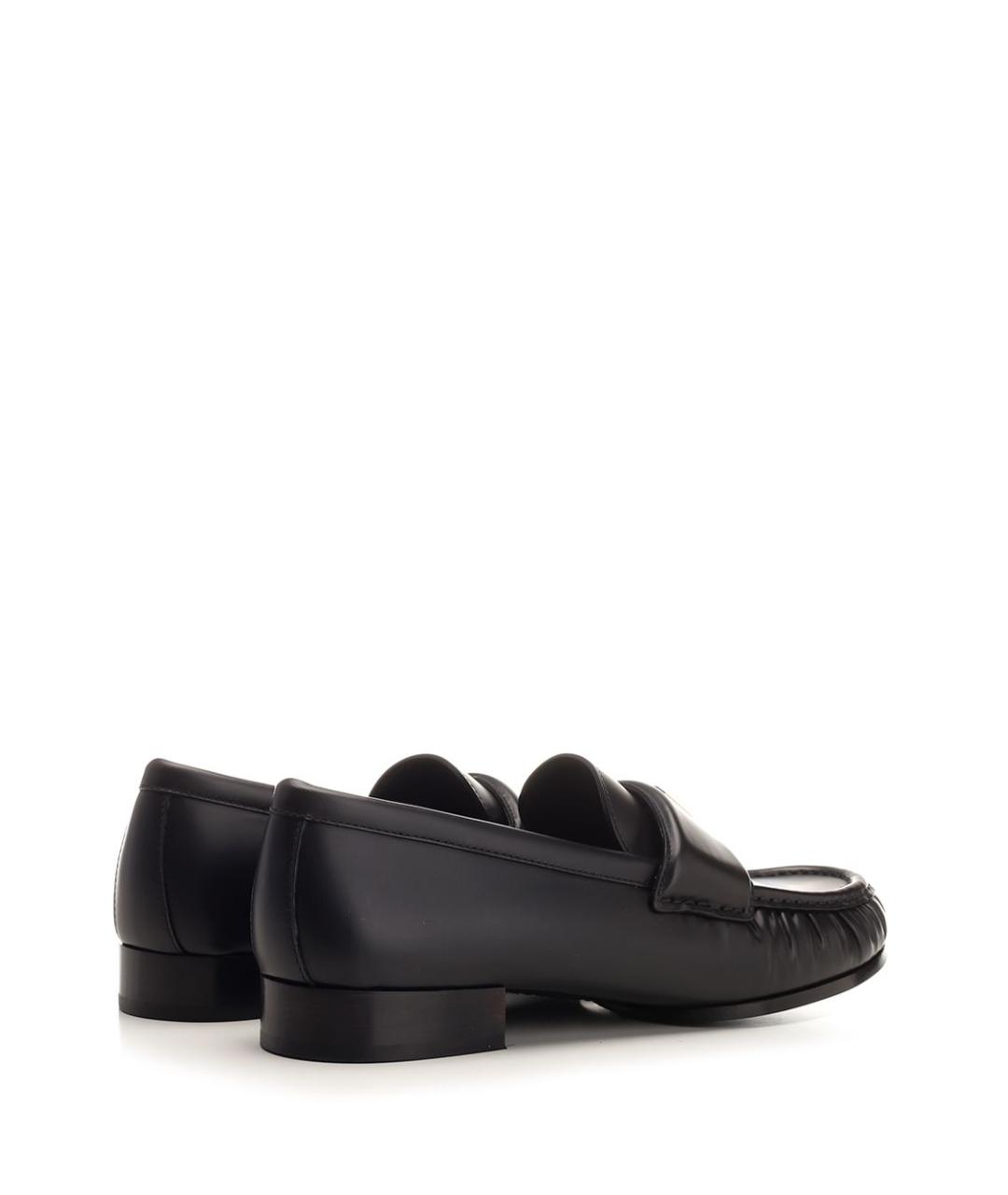 GIVENCHY Черные кожаные лоферы, фото 3