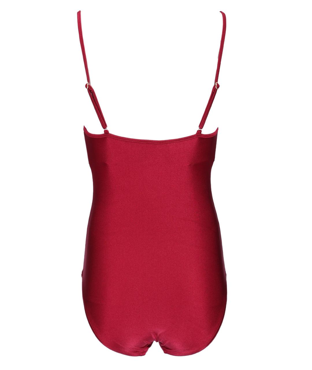 ZIMMERMANN Бордовый полиамидовый купальник, фото 2