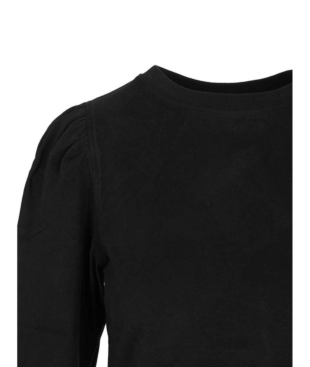 ISABEL MARANT Черная хлопковая футболка, фото 3