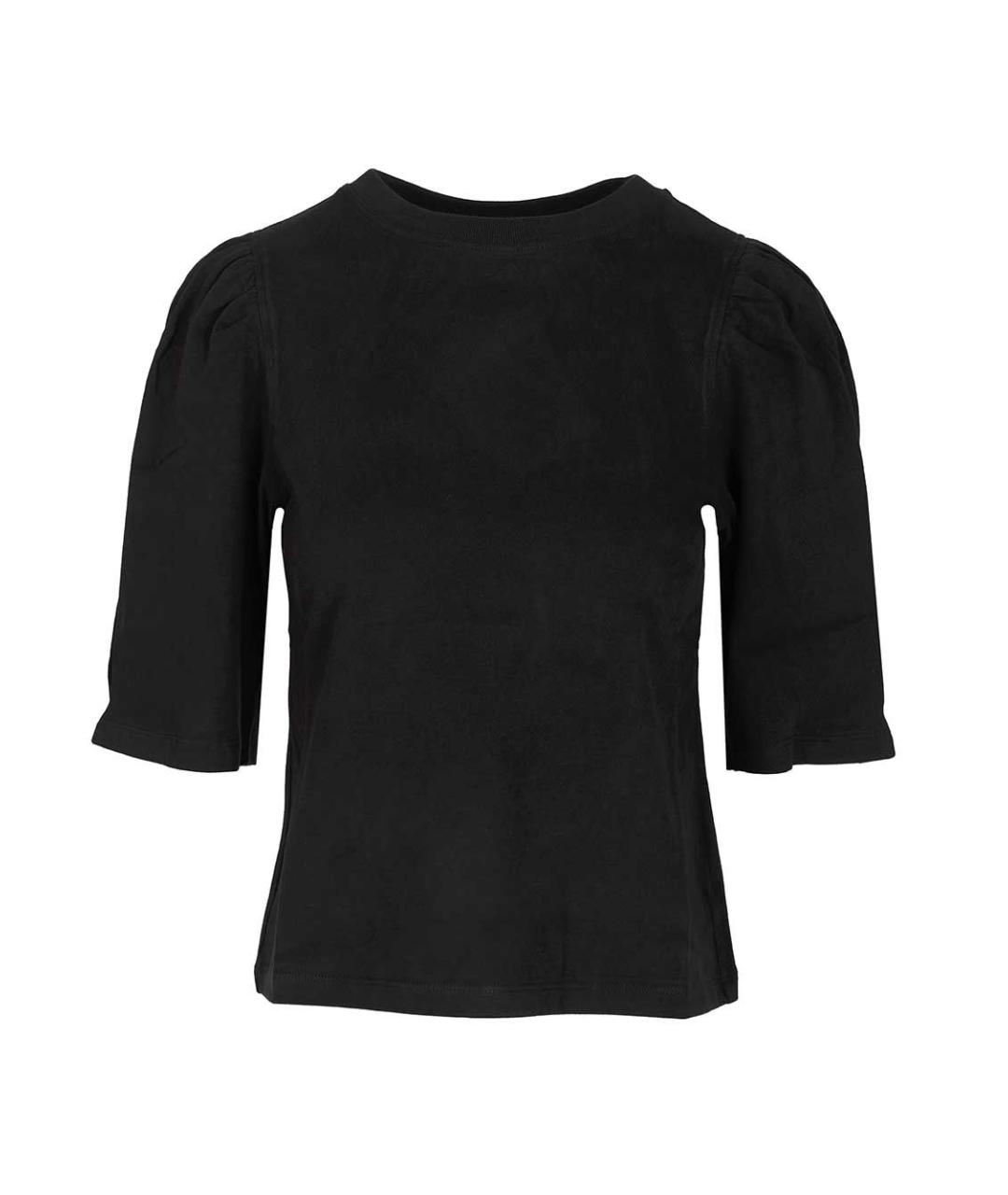 ISABEL MARANT Черная хлопковая футболка, фото 1