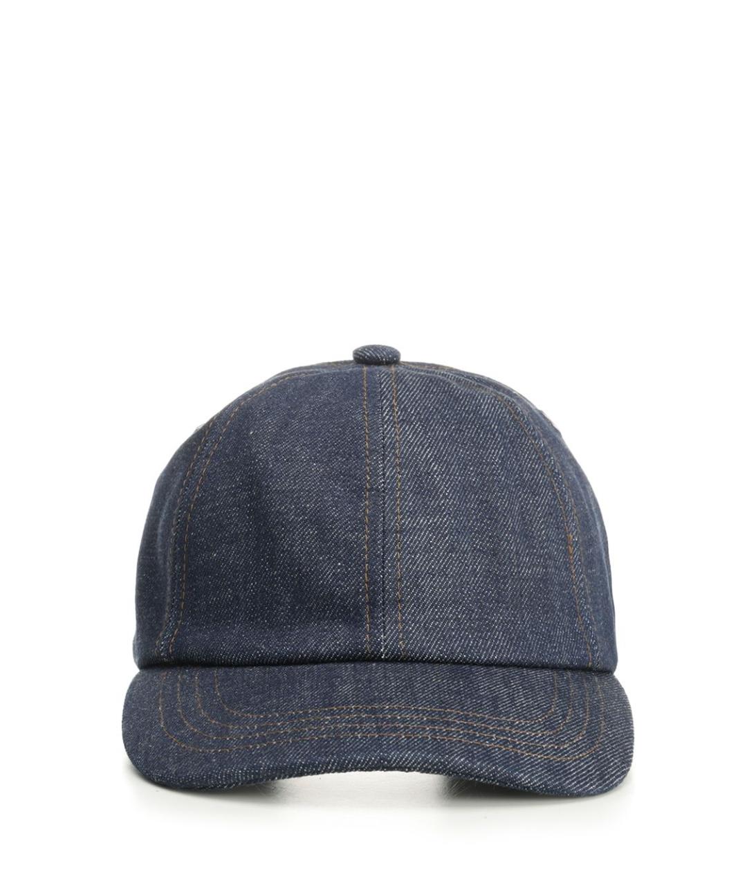 Ami Paris Синяя хлопковая кепка/бейсболка, фото 1