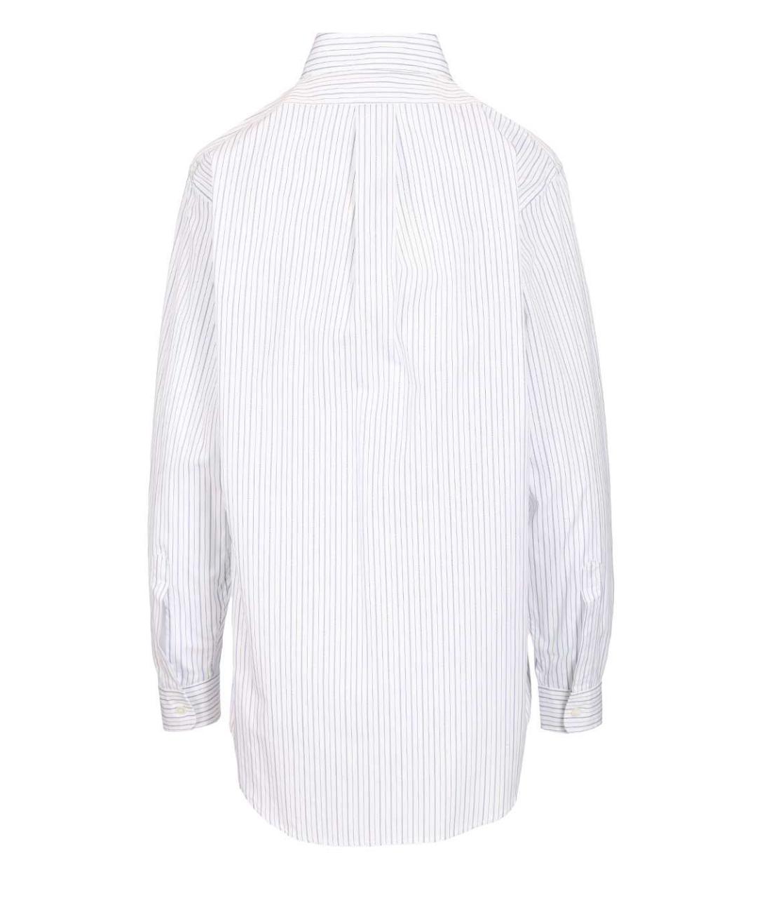 BARENA Белая хлопковая рубашка, фото 2