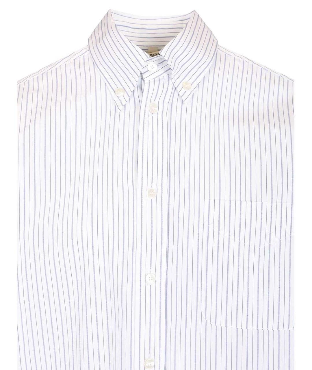 BARENA Белая хлопковая рубашка, фото 4