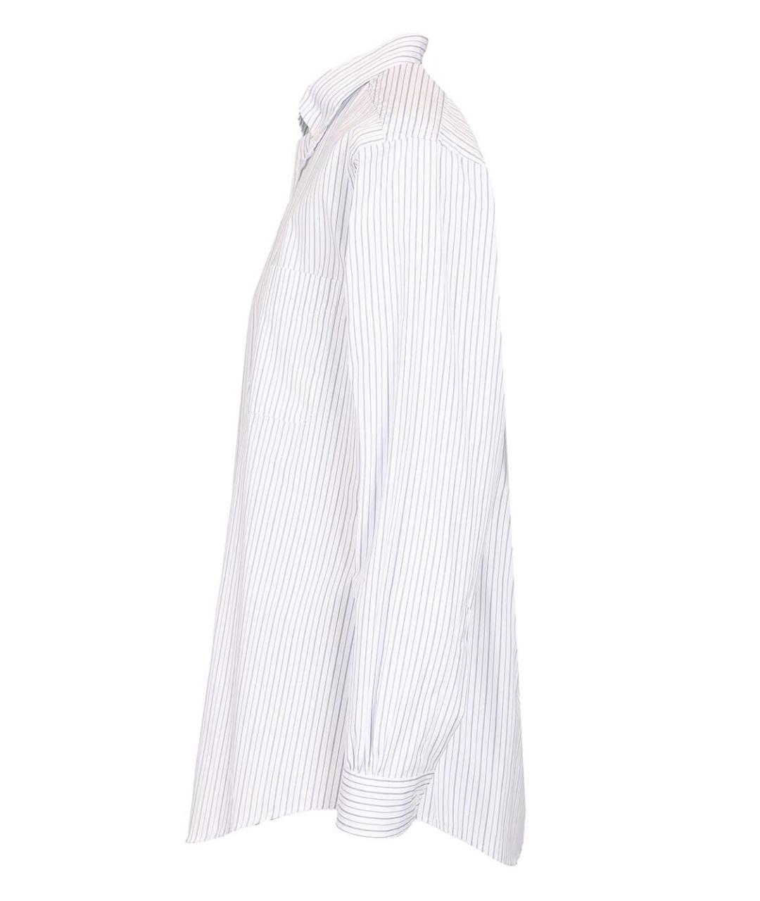 BARENA Белая хлопковая рубашка, фото 3