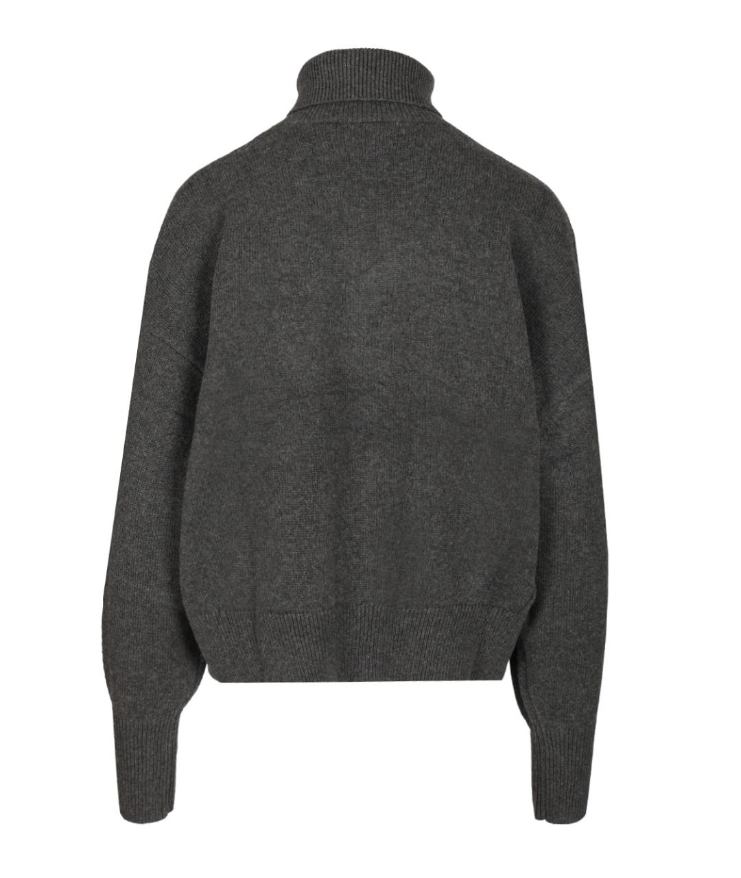 ISABEL MARANT ETOILE Серый шерстяной джемпер / свитер, фото 2