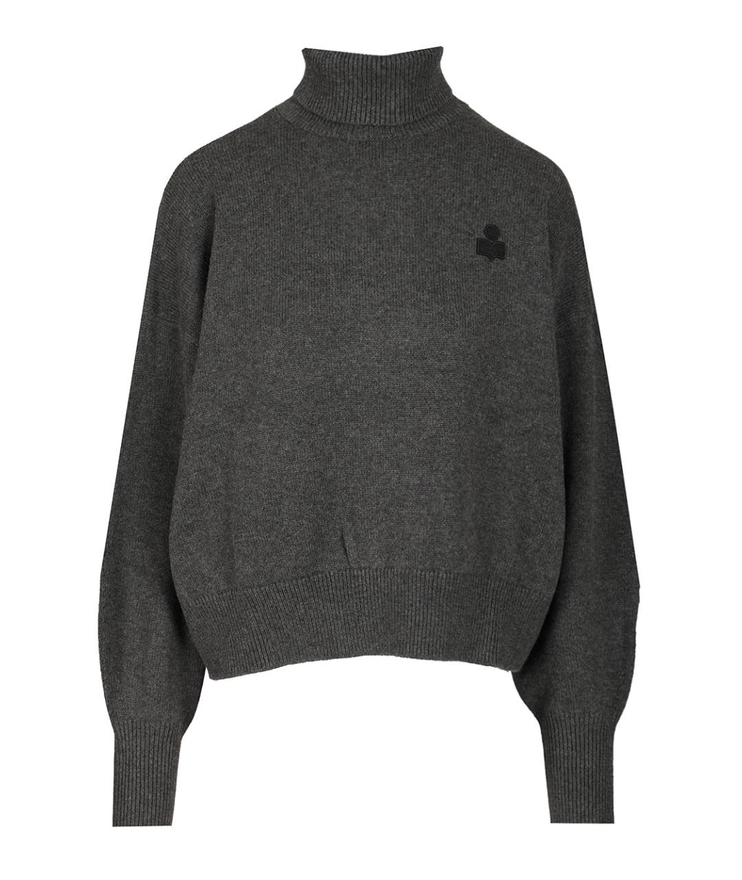 ISABEL MARANT ETOILE Серый шерстяной джемпер / свитер, фото 1