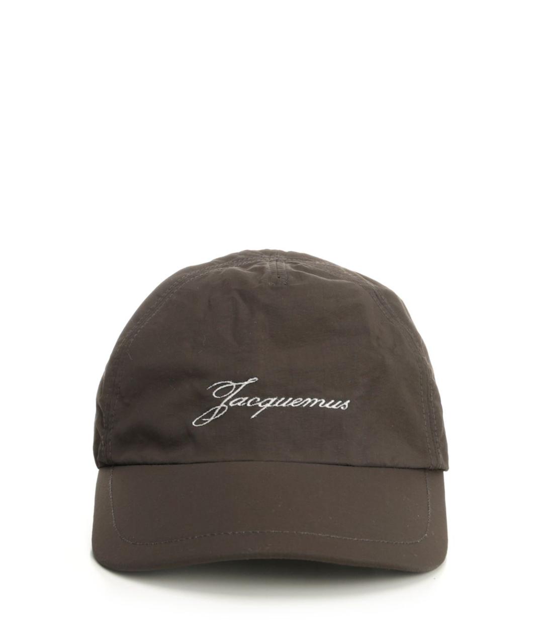 JACQUEMUS Коричневая кепка, фото 1