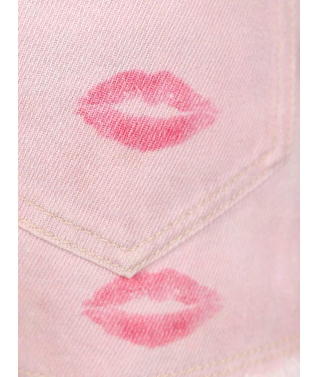 ISABEL MARANT ETOILE Розовые хлопковые шорты, фото 5