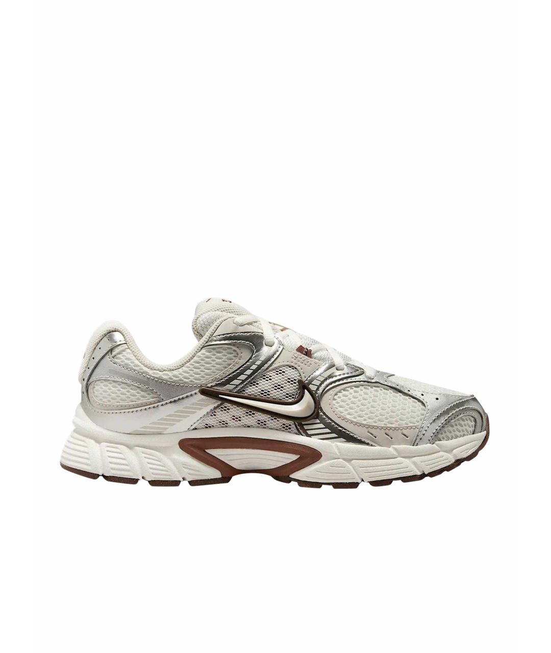 NIKE Бежевые текстильные кроссовки, фото 1