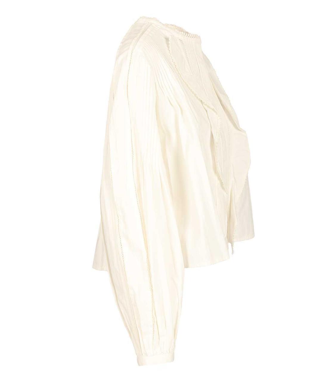 ISABEL MARANT Белая хлопковая блузы, фото 3