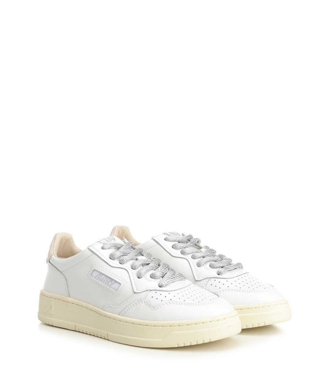 AUTRY Белые кожаные кроссовки, фото 2