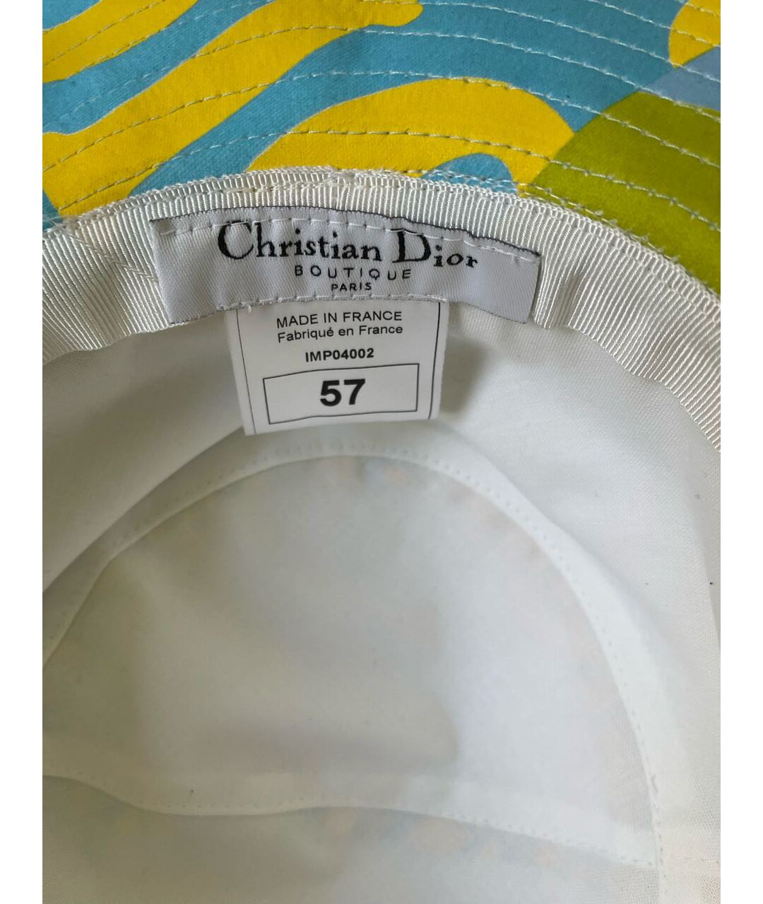 CHRISTIAN DIOR PRE-OWNED Мульти шляпа, фото 4