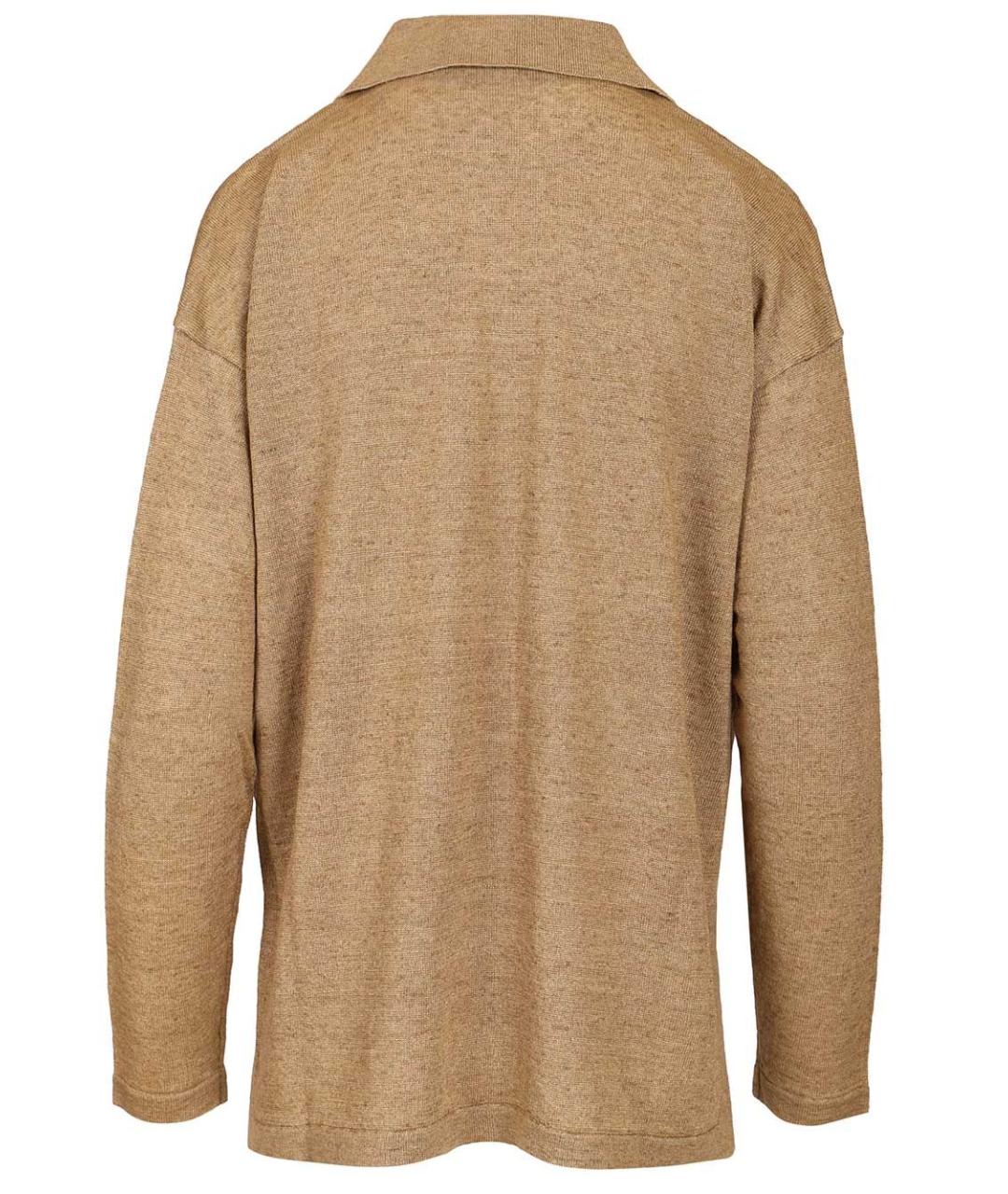 'S MAX MARA Бежевый льняной кардиган, фото 2