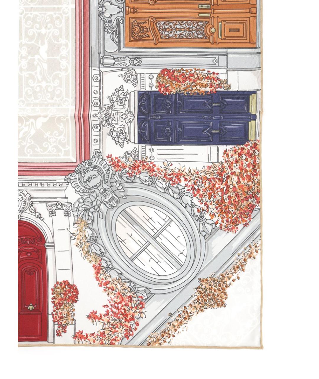 LONGCHAMP Мульти шелковый шарф, фото 2