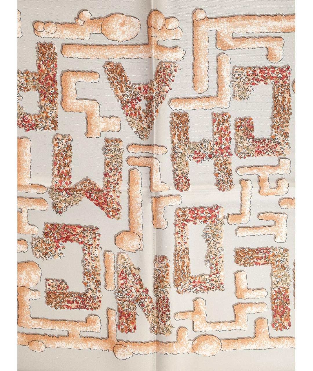 LONGCHAMP Мульти шелковый шарф, фото 3