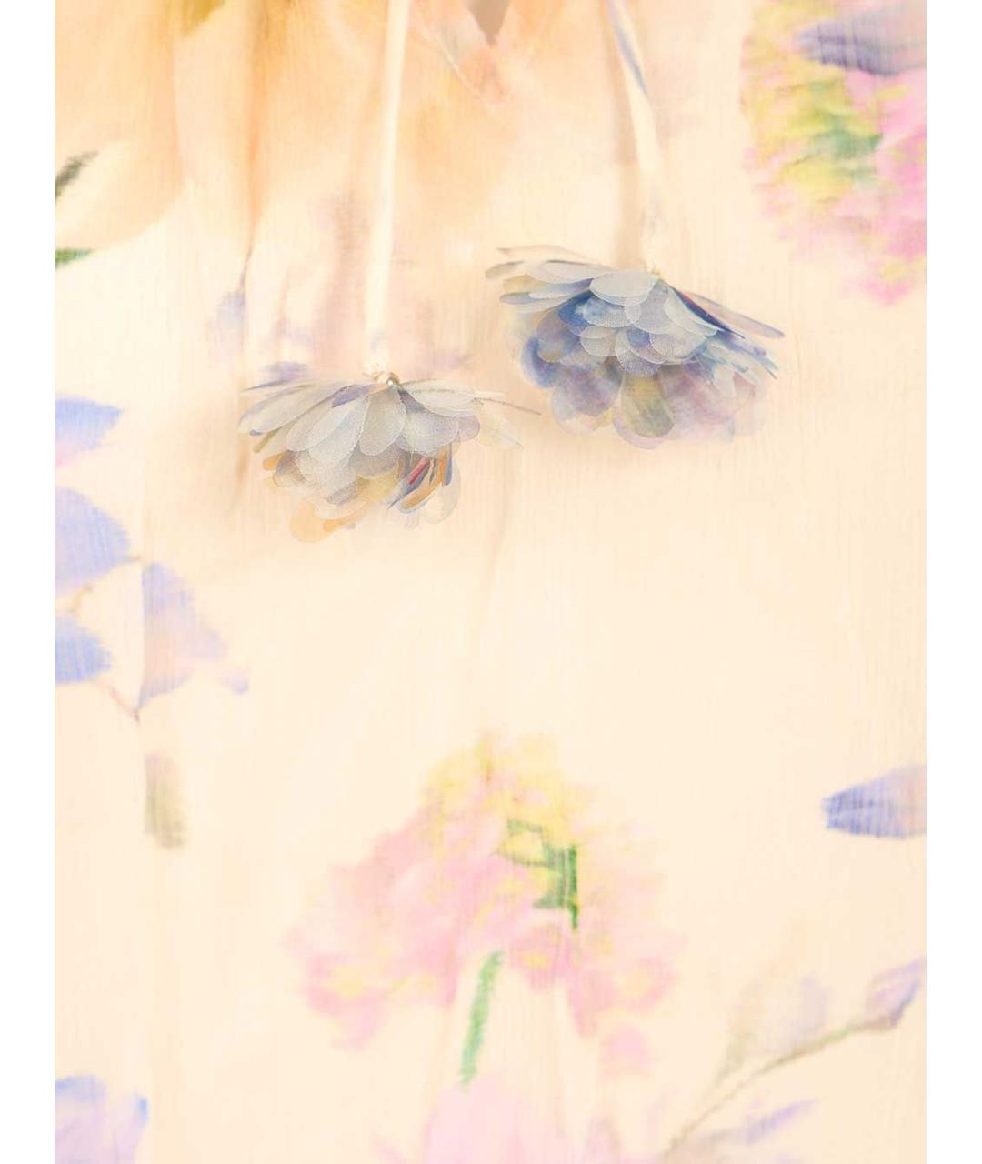 ZIMMERMANN Мульти вискозная блузы, фото 5