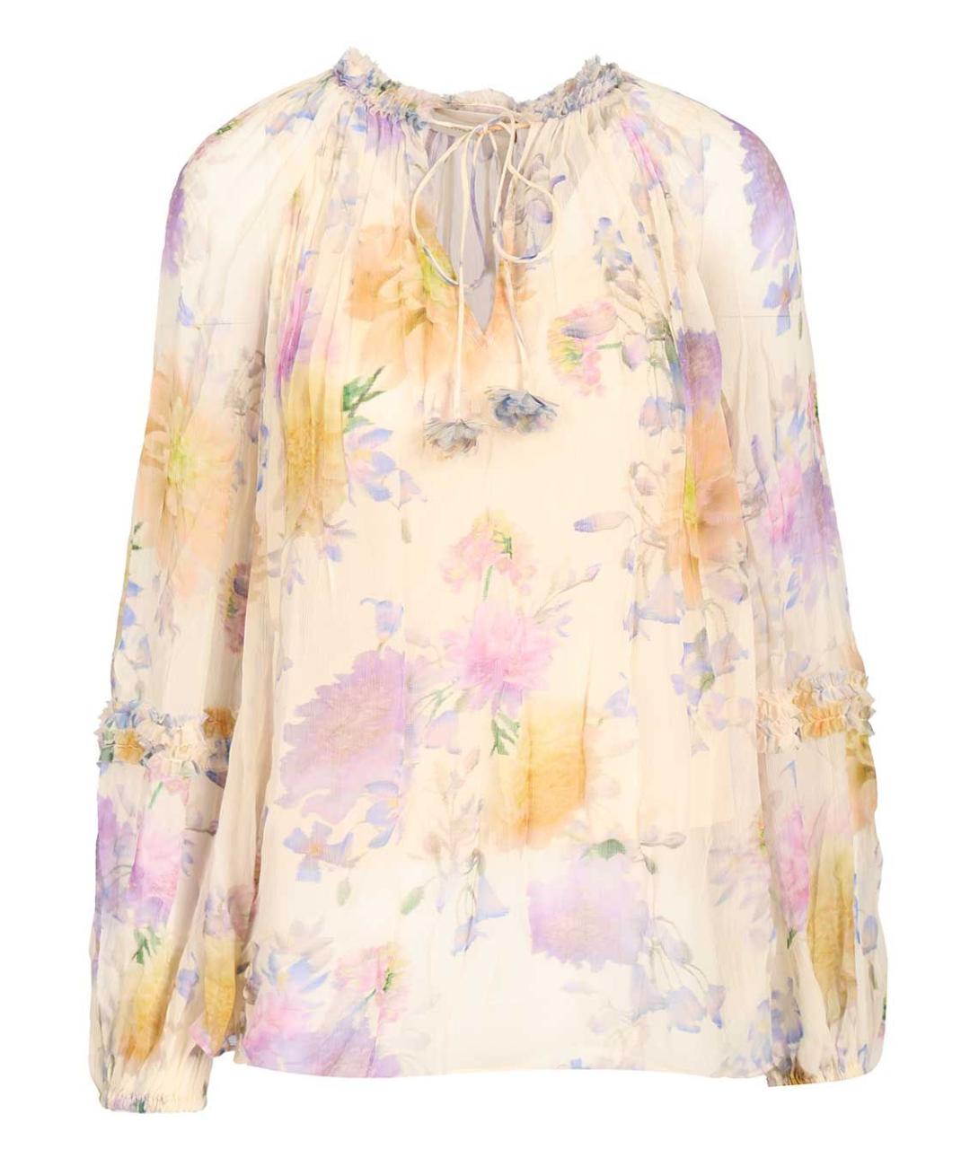 ZIMMERMANN Мульти вискозная блузы, фото 1