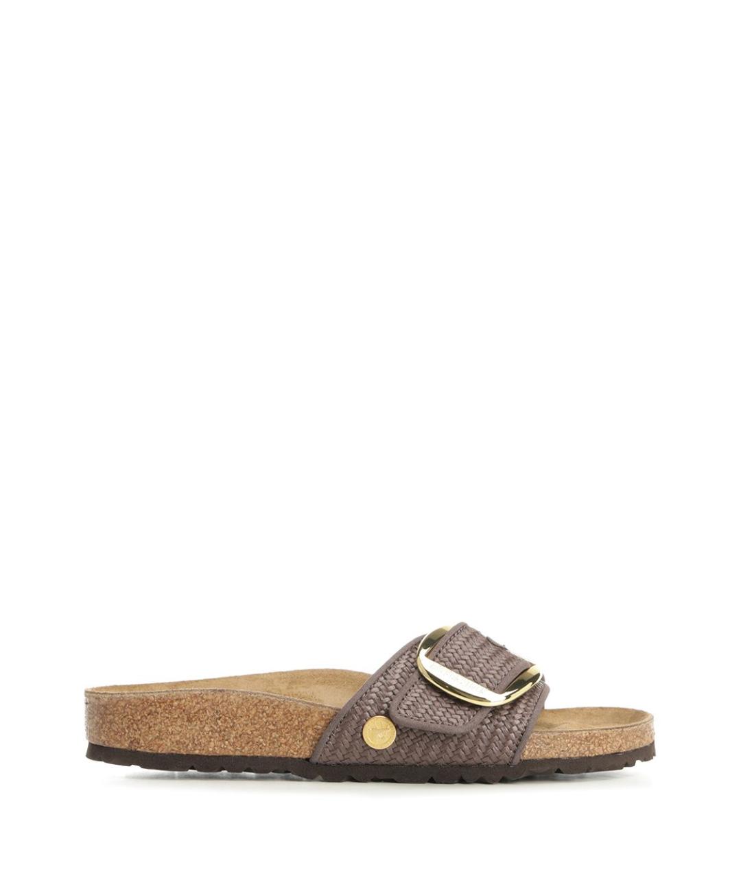 BIRKENSTOCK Коричневые шлепанцы, фото 1