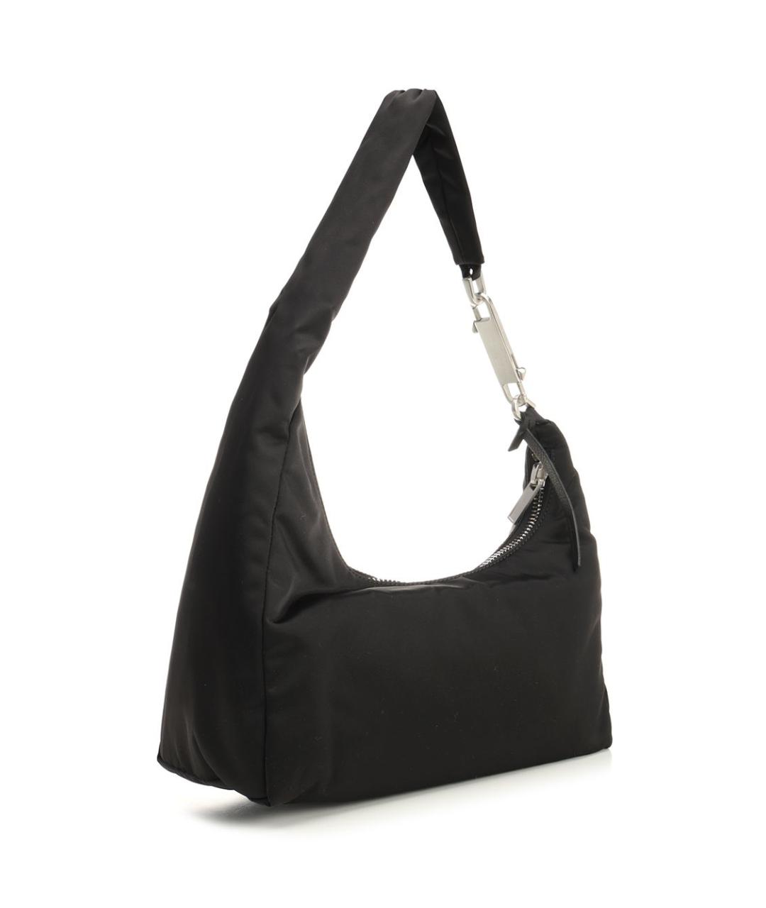 RICK OWENS Черная тканевая сумка через плечо, фото 2