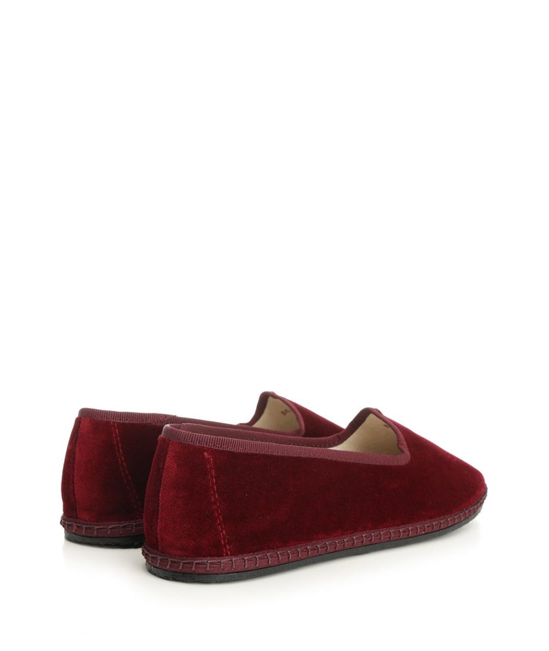VIBI Бордовые текстильные балетки, фото 3