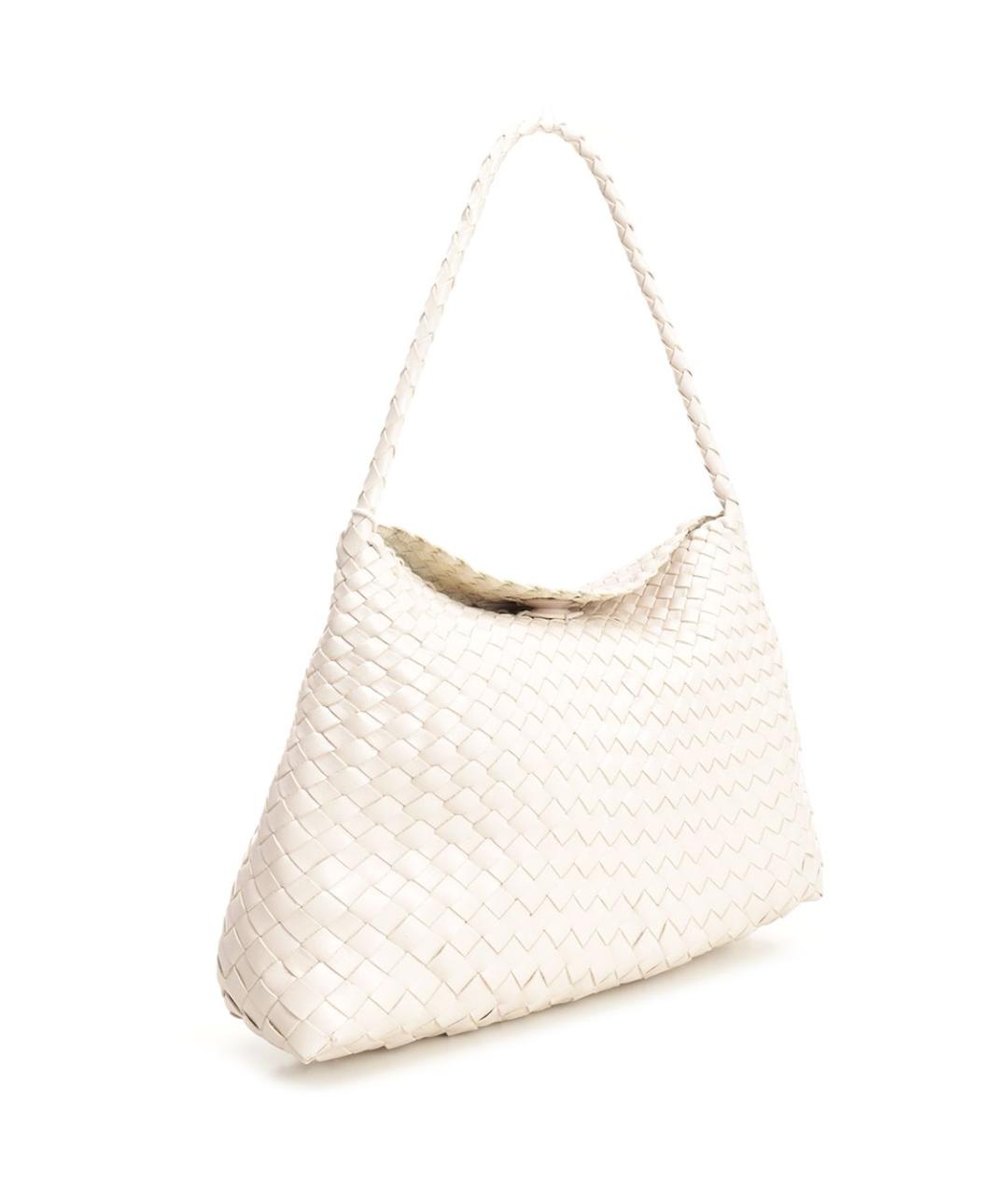 Dragon Diffusion Белая кожаная сумка через плечо, фото 2