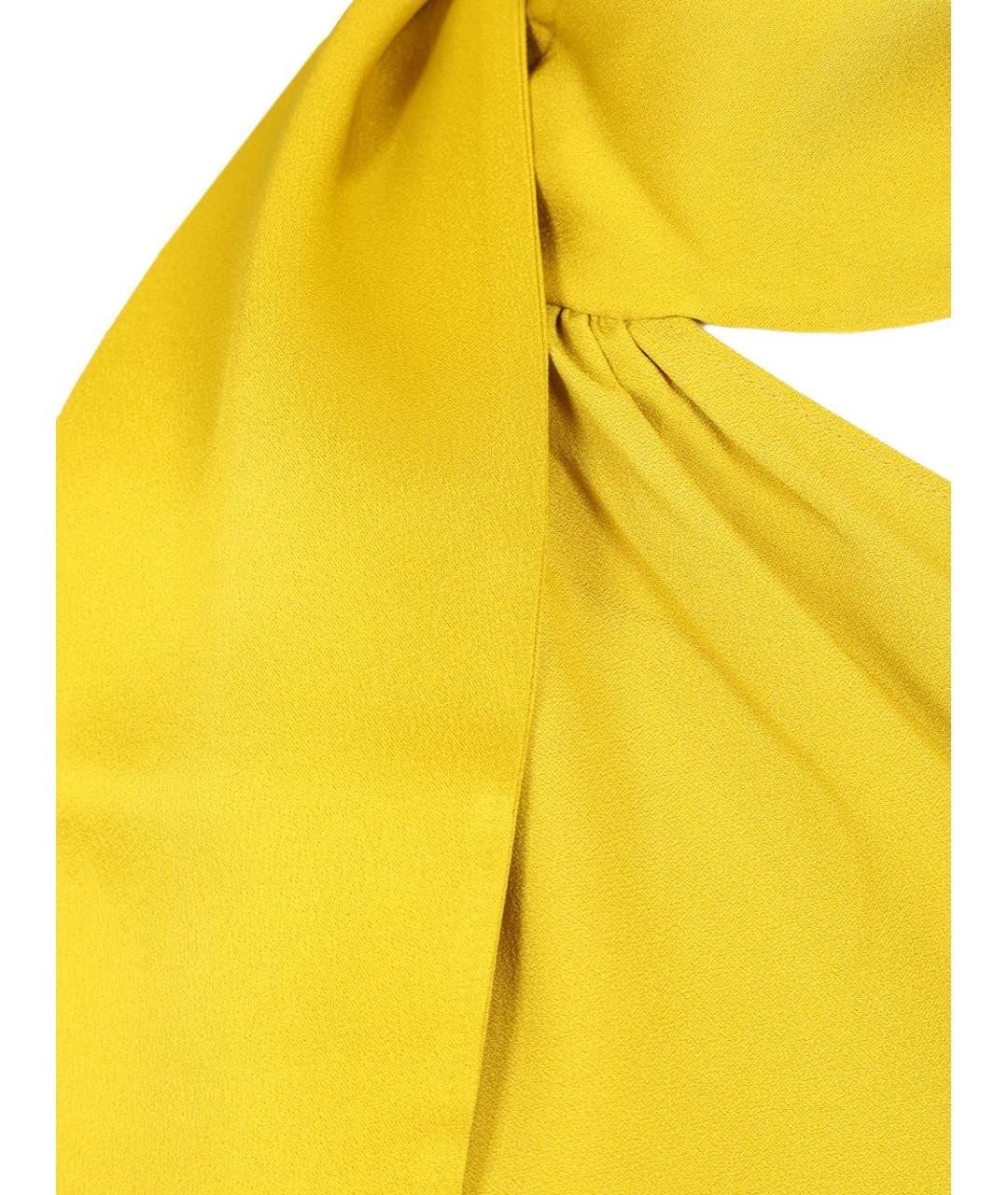 TALLER MARMO Желтое повседневное платье, фото 5