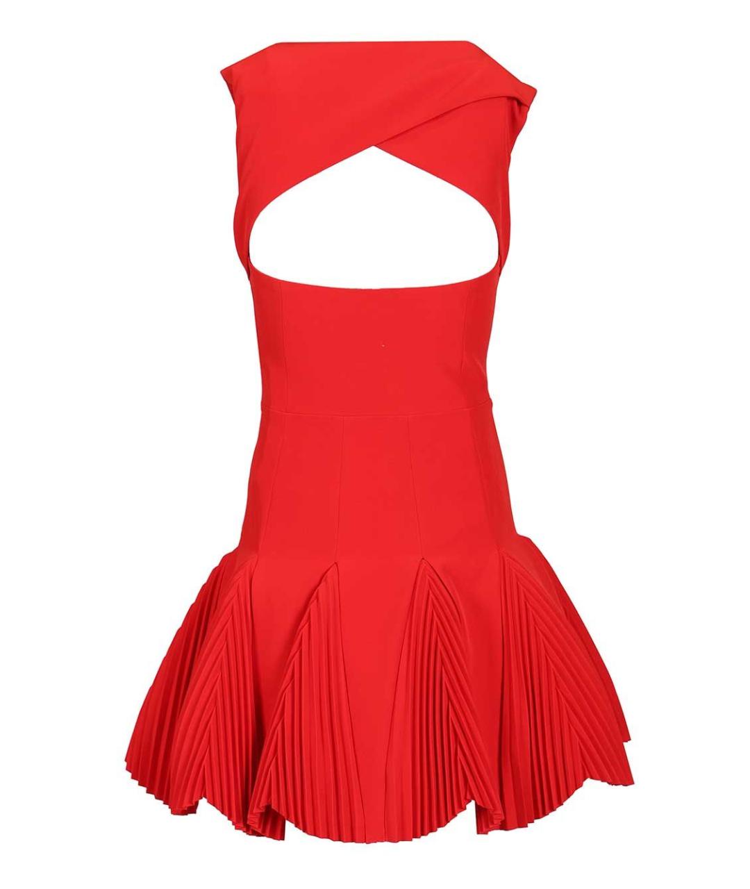 CATALINA Красное полиэстеровое коктейльное платье, фото 2