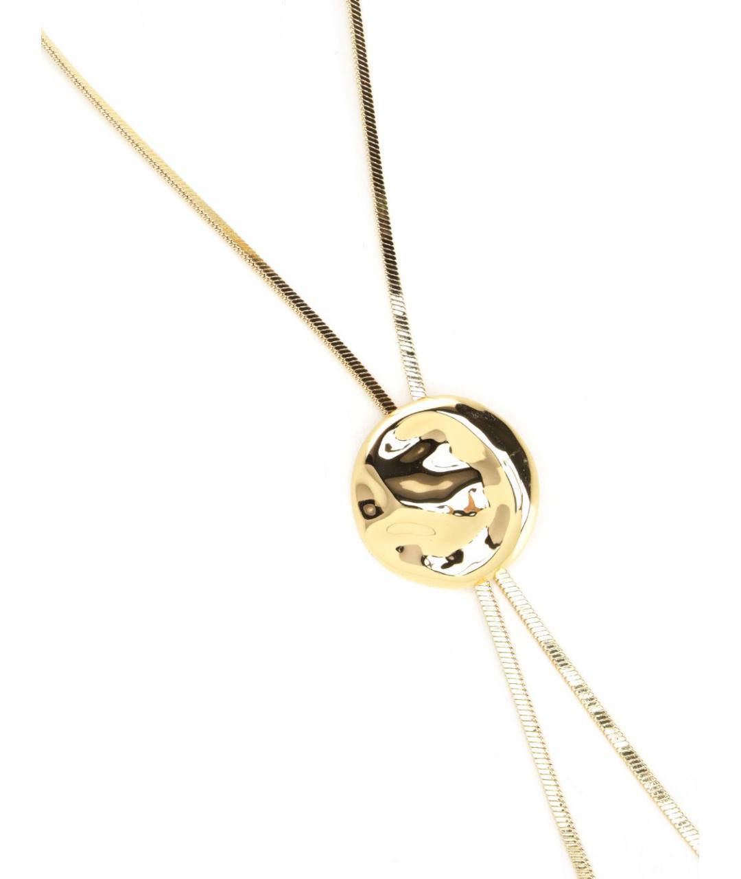 FEDERICA TOSI Золотое металлическое колье, фото 2