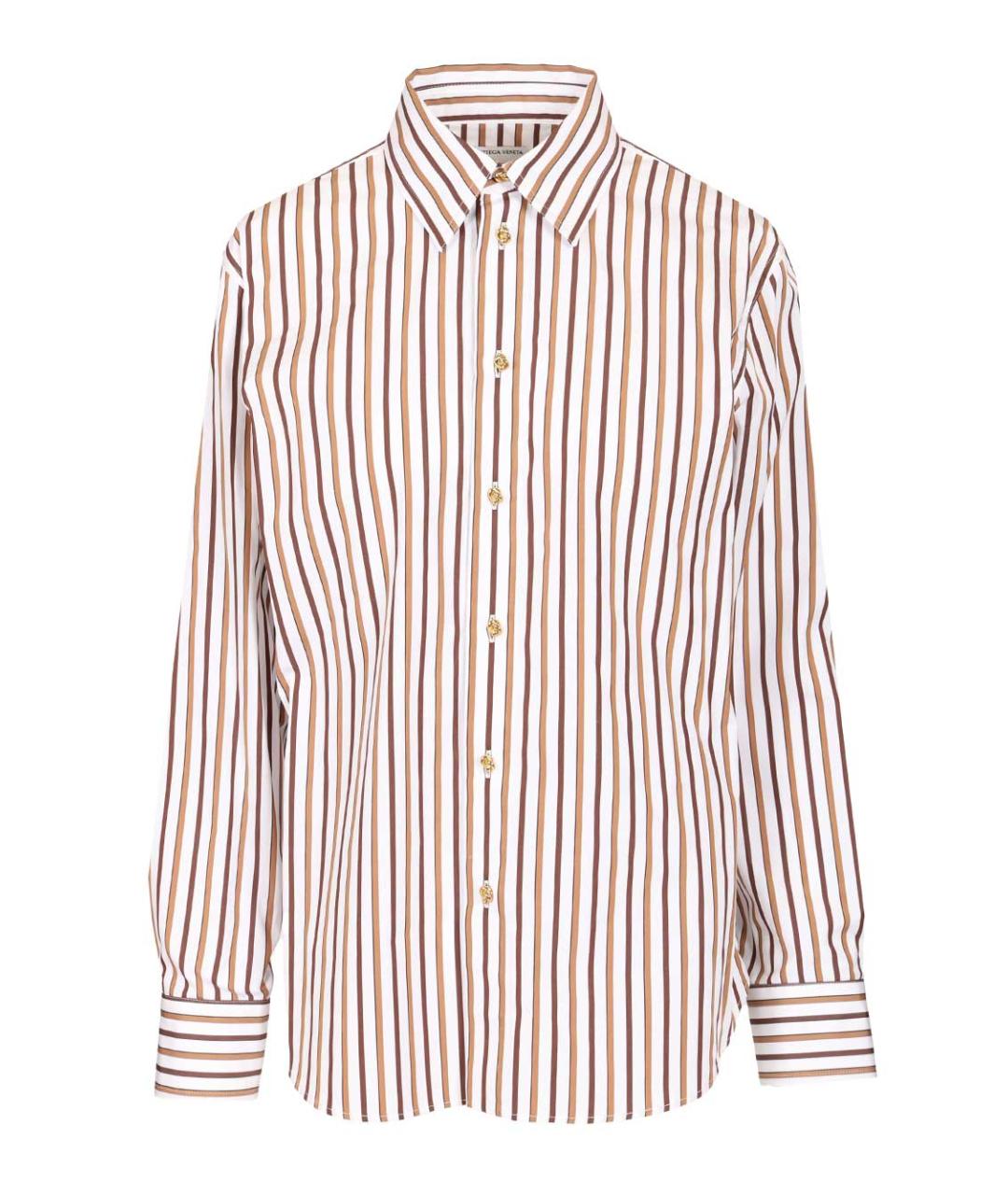 BOTTEGA VENETA Мульти хлопковая рубашка, фото 1