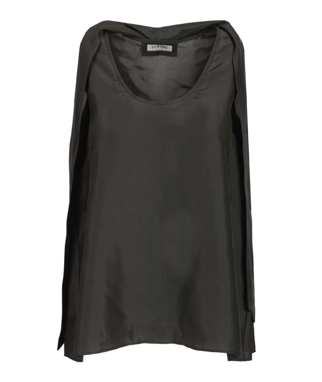 DURAZZI Серая шелковая майка, фото 1