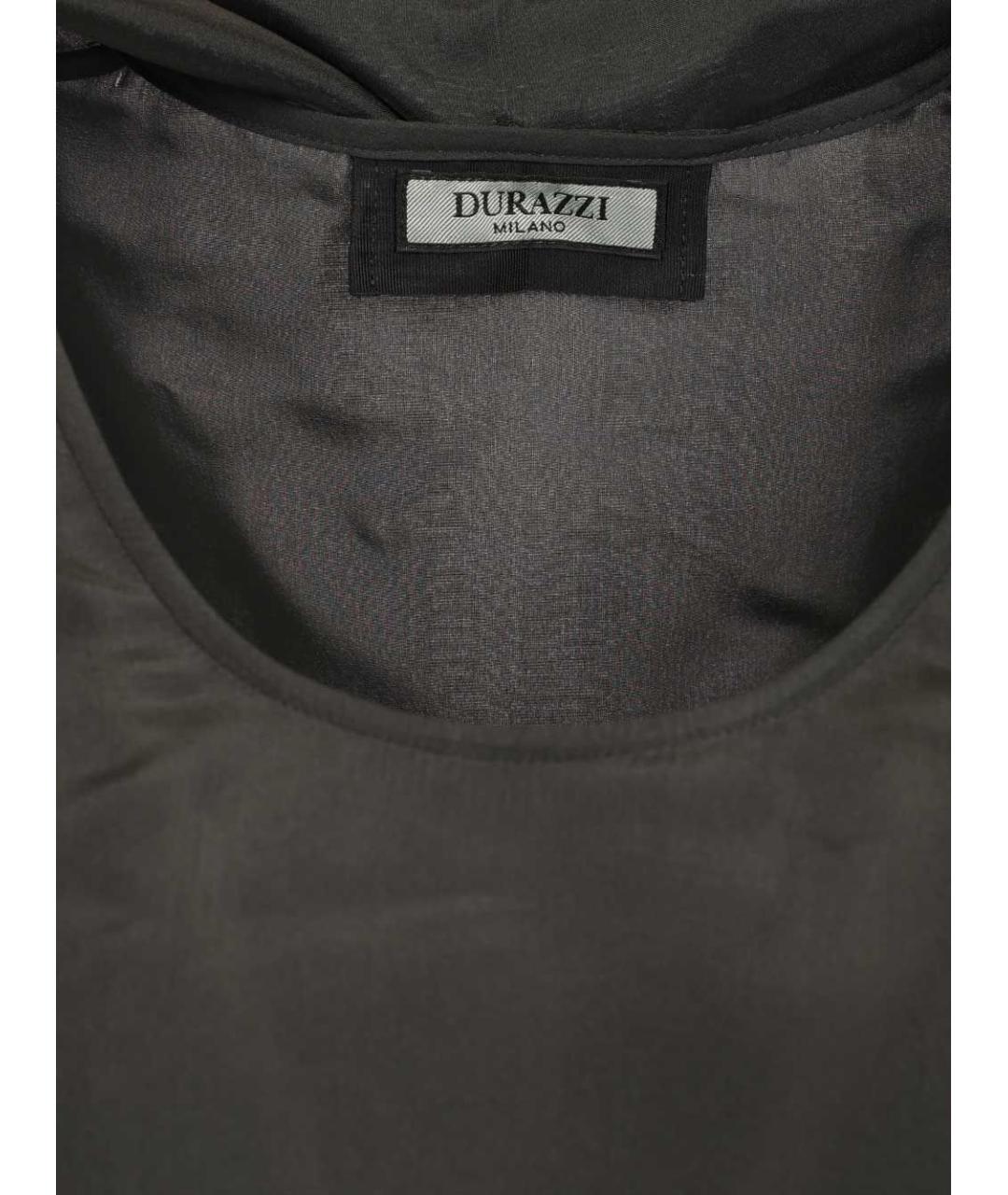 DURAZZI Серая шелковая майка, фото 4