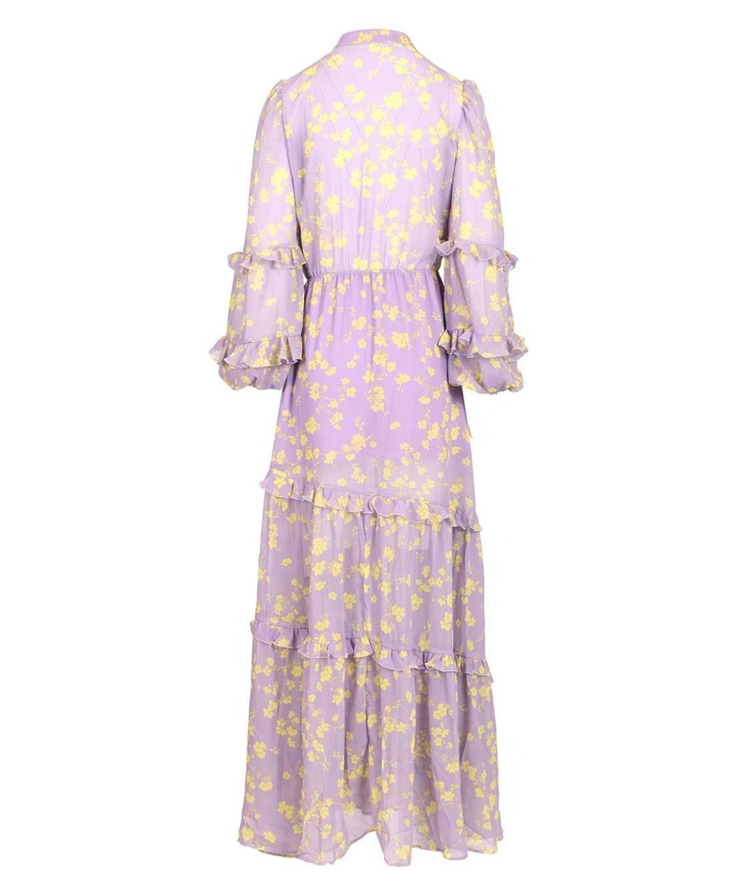 CATALINA Фиолетовое полиэстеровое повседневное платье, фото 2