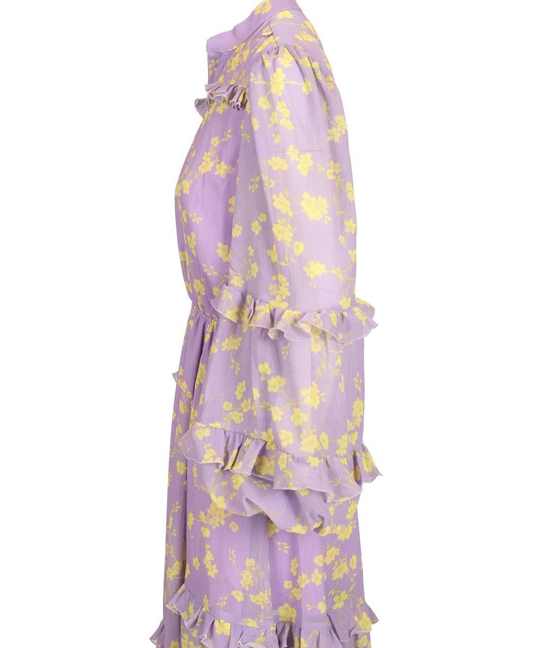 CATALINA Фиолетовое полиэстеровое повседневное платье, фото 4