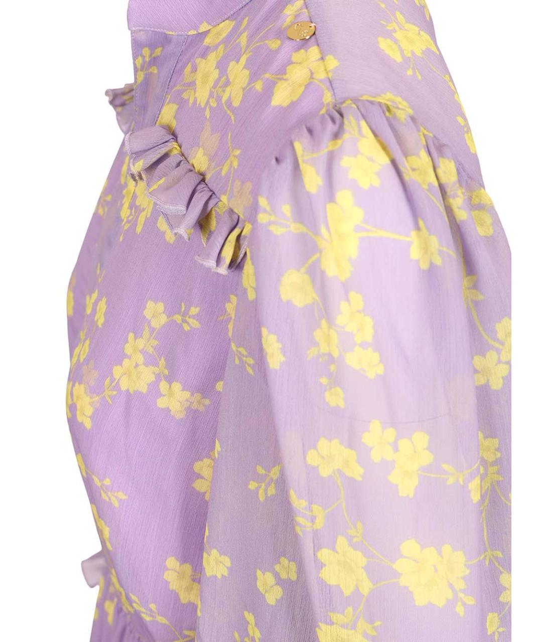 CATALINA Фиолетовое полиэстеровое повседневное платье, фото 6