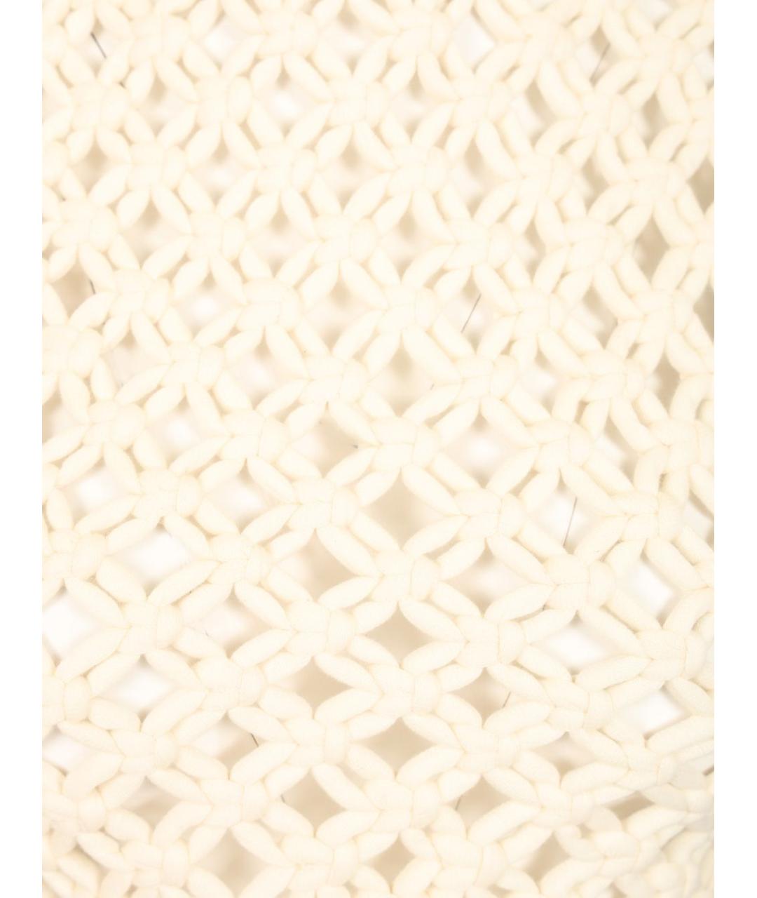 ALAIA Белая хлопковая блузы, фото 5