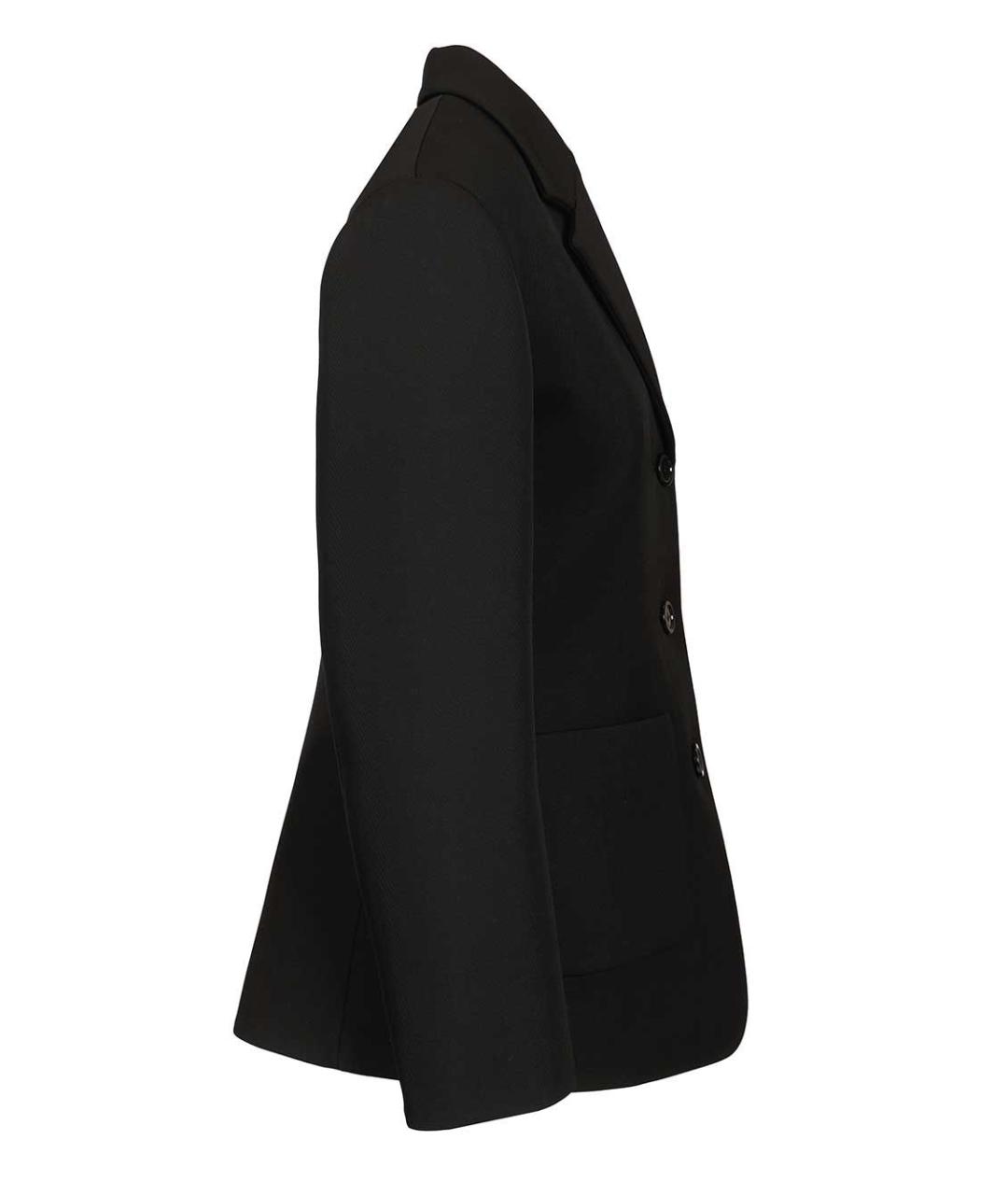 LOEWE Черный шерстяной жакет/пиджак, фото 3