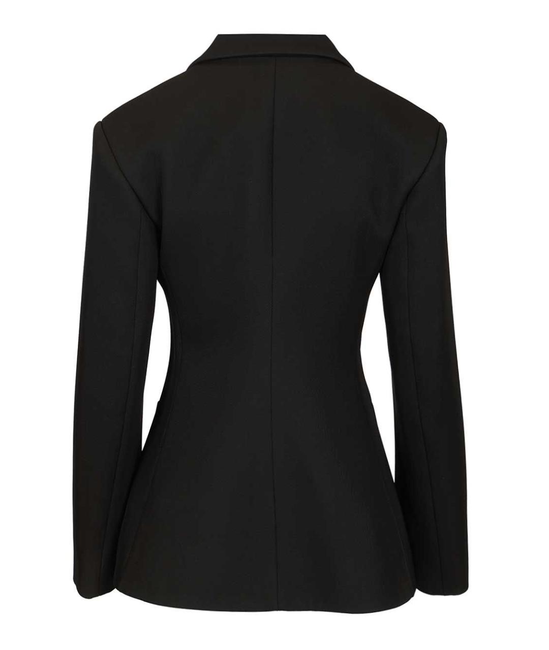 LOEWE Черный шерстяной жакет/пиджак, фото 2