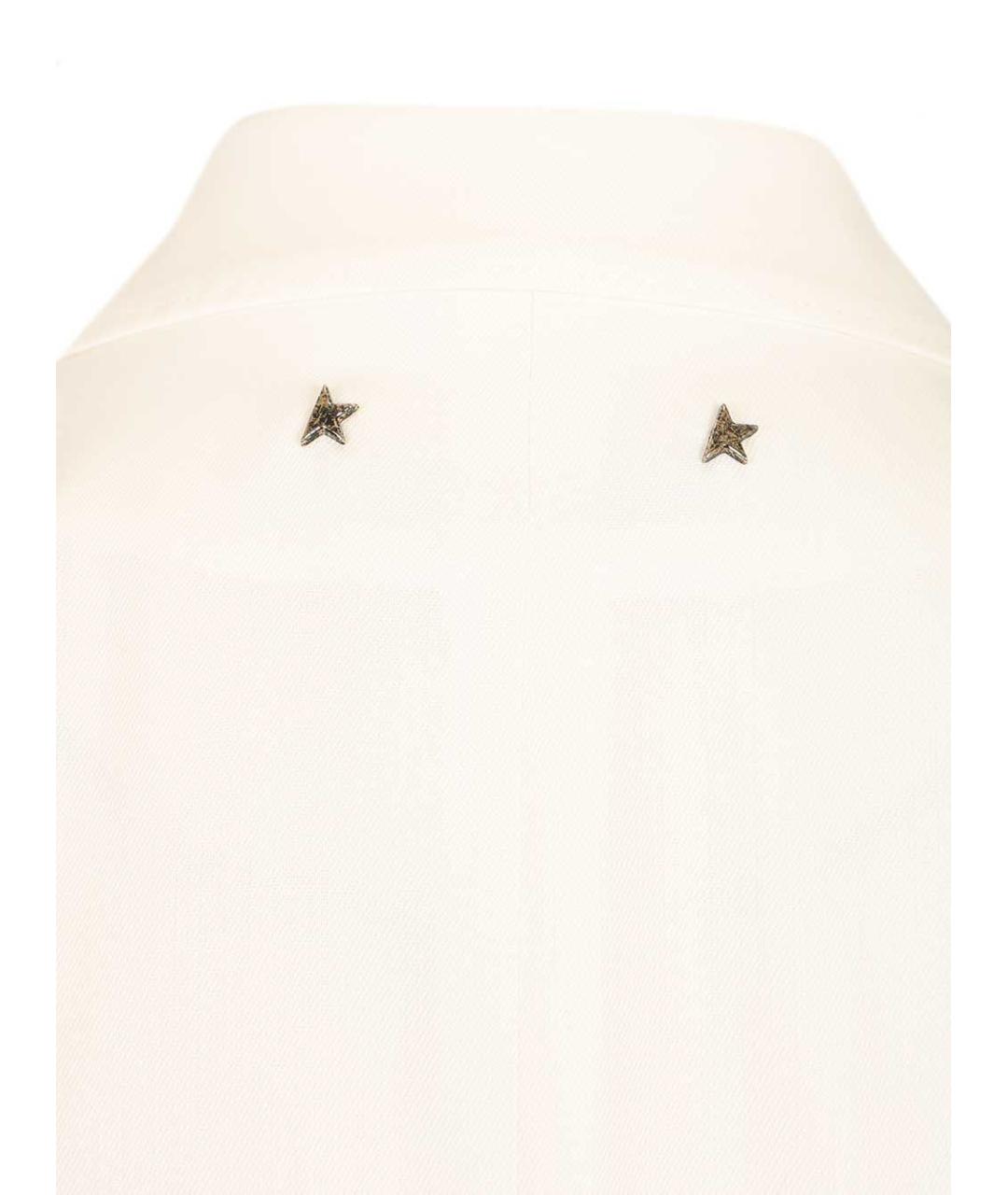 GOLDEN GOOSE DELUXE BRAND Белый шерстяной жакет/пиджак, фото 8