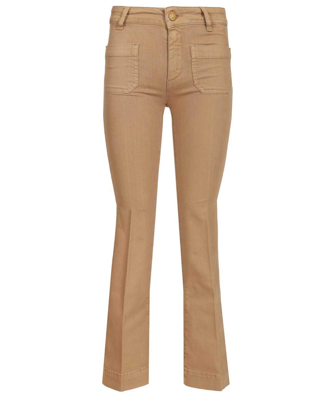 SEAFARER Коричневые хлопковые джинсы слим, фото 1