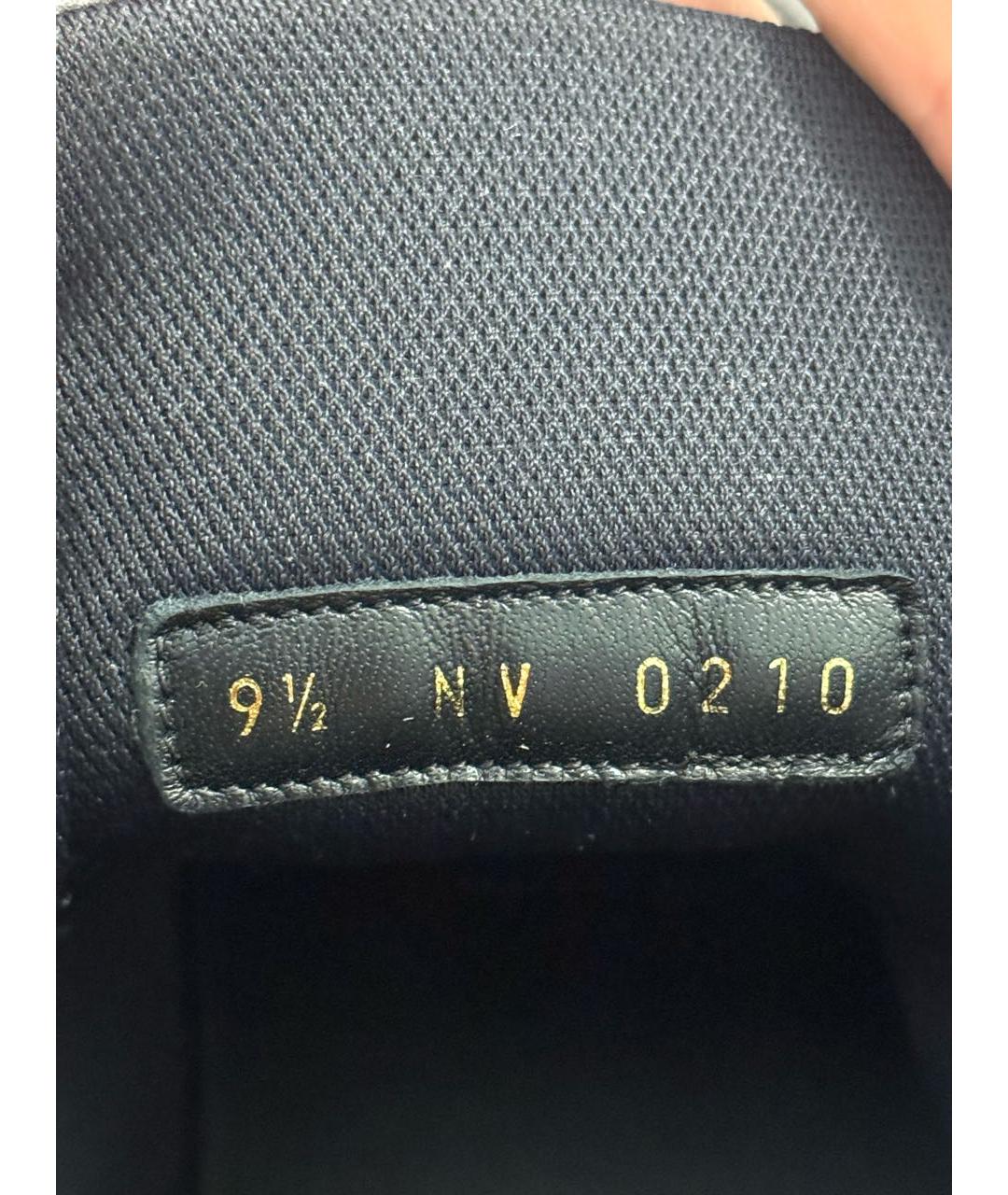 LOUIS VUITTON Черные высокие кроссовки / кеды, фото 7