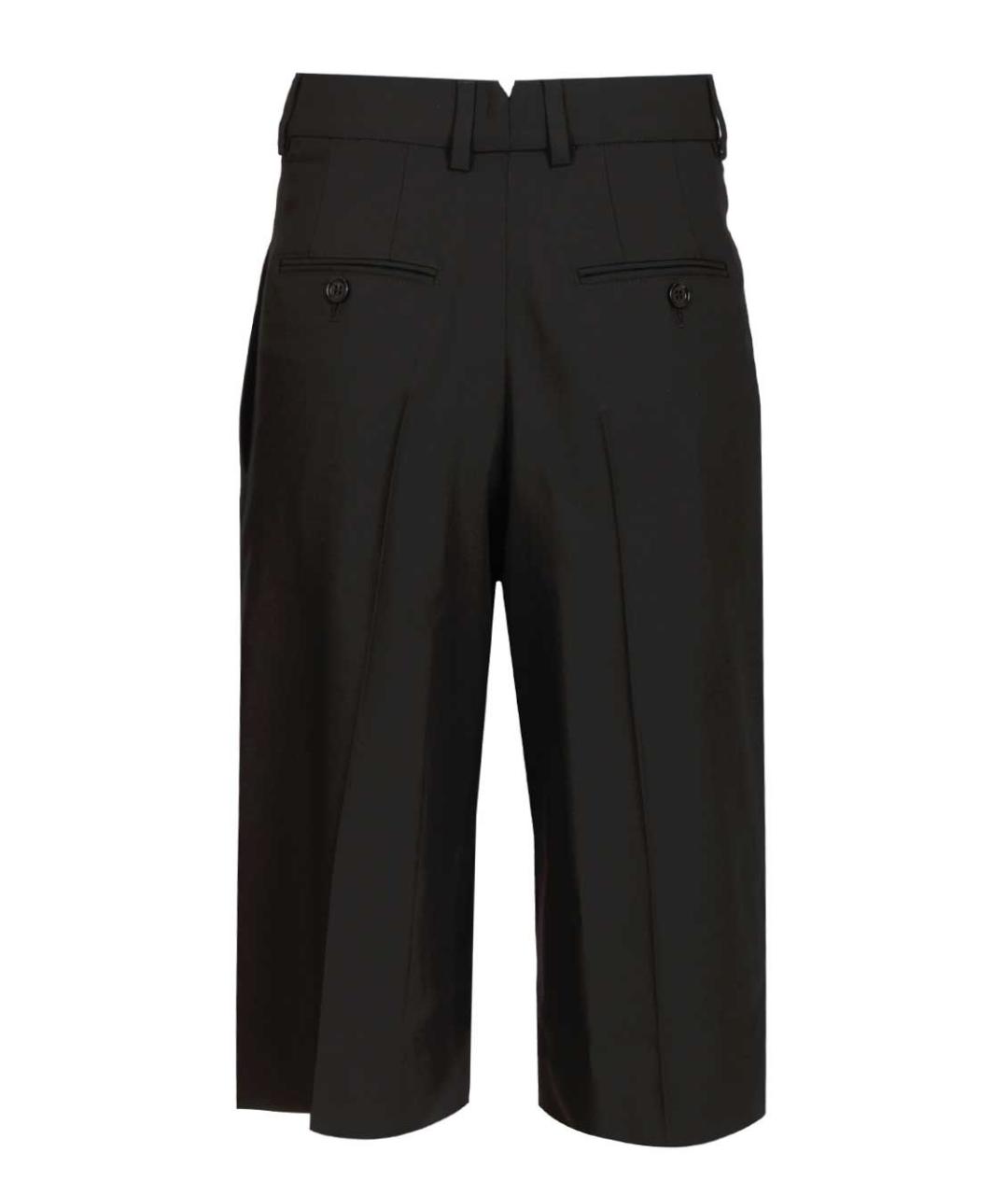 Ami Paris Черные шерстяные шорты, фото 2