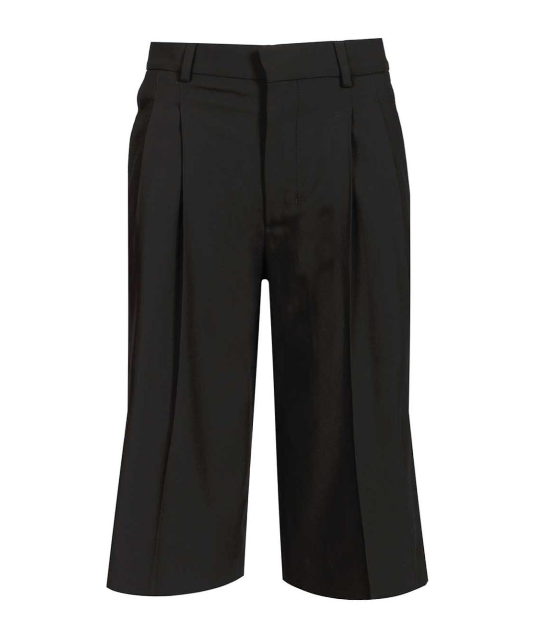 Ami Paris Черные шерстяные шорты, фото 1