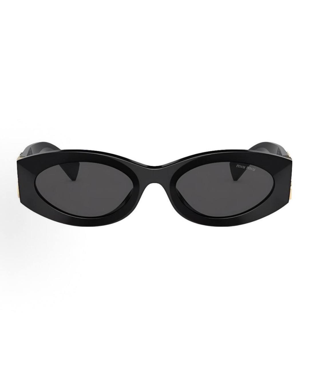 MIU MIU Черные солнцезащитные очки, фото 2